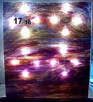 Tiffany glass sheet #16 in box #17