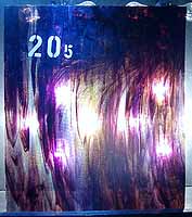 Tiffany glass sheet #05 in box #20
