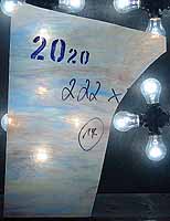 Tiffany glass sheet #20 in box #20