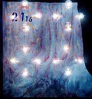 Tiffany glass sheet #16 in box #21
