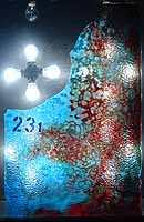 Tiffany glass sheet #01 in box #23
