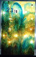 Tiffany glass sheet #15 in box #23