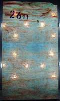 Tiffany glass sheet #11 in box #26