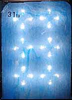 Tiffany glass sheet #17 in box #31