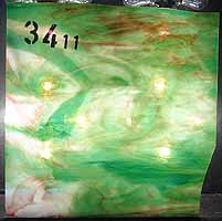 Tiffany glass sheet #11 in box #34