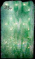 Tiffany glass sheet #09 in box #35